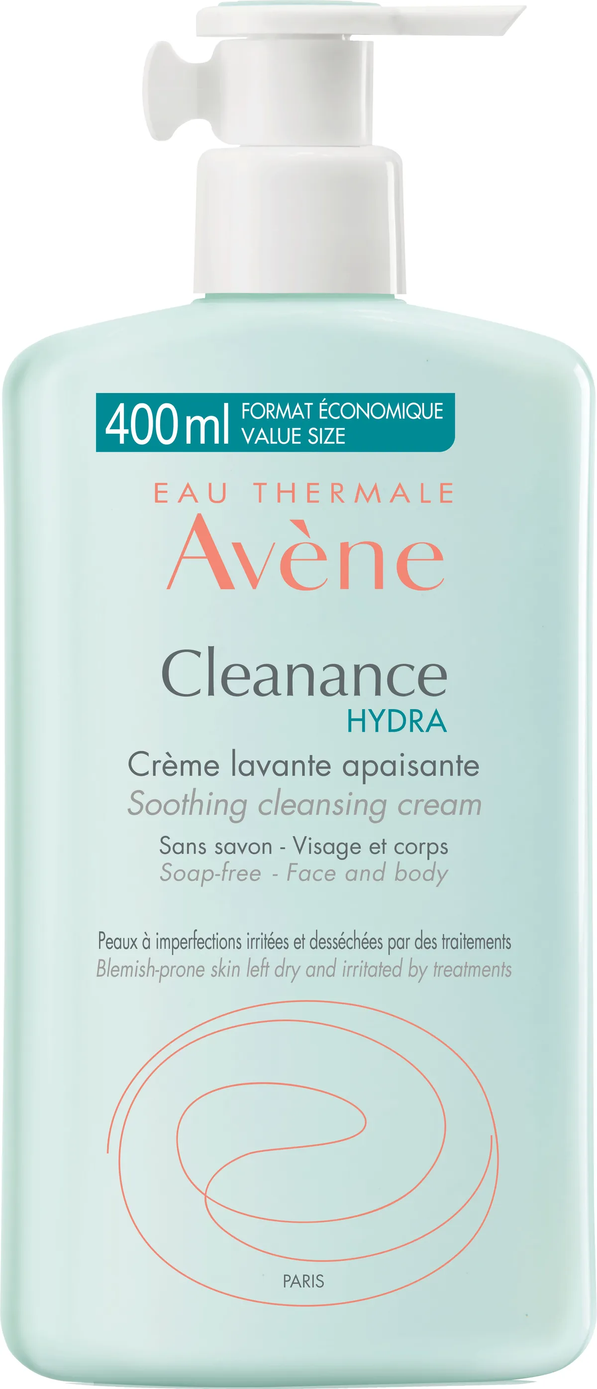 Avene Cleanance Hydra крем очищающий успокаивающий, крем, 400 мл, 1 шт. фото