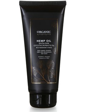 ORGANIC GURU Бальзам-ополаскиватель для волос Hemp oil, бальзам для волос, 200 мл, 1 шт. фото