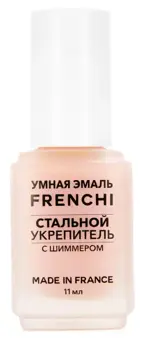 Frenchi Умная эмаль Стальной укрепитель, лак для ногтей, 11 мл, 1 шт, с шиммером фото