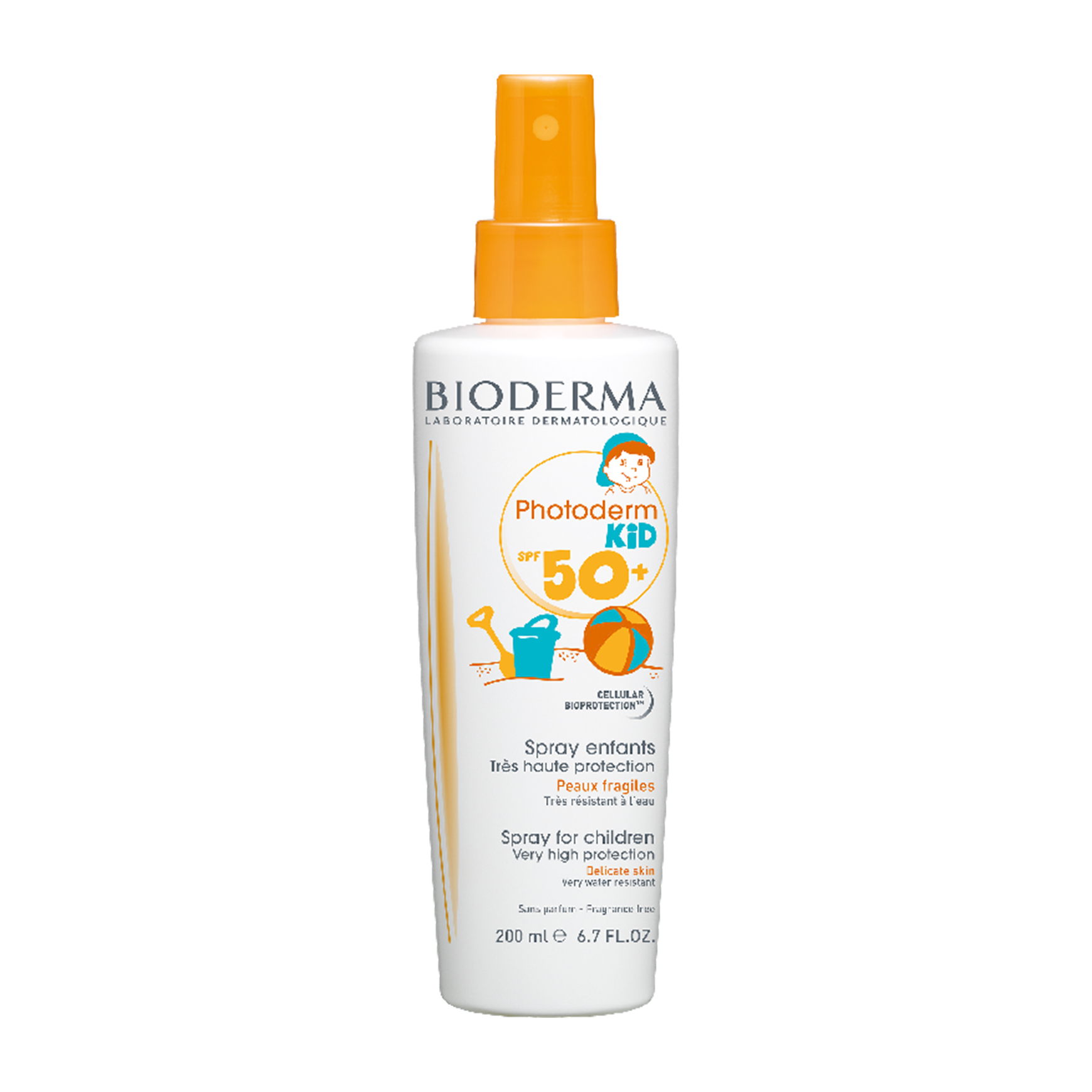 Bioderma Photoderm Kid Спрей от солнца детский SPF50+, спрей, 200 мл, 1 шт. фото