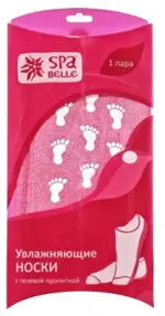 Спа Белль Увлажняющие носки с гелевой пропиткой, 2 шт. фото