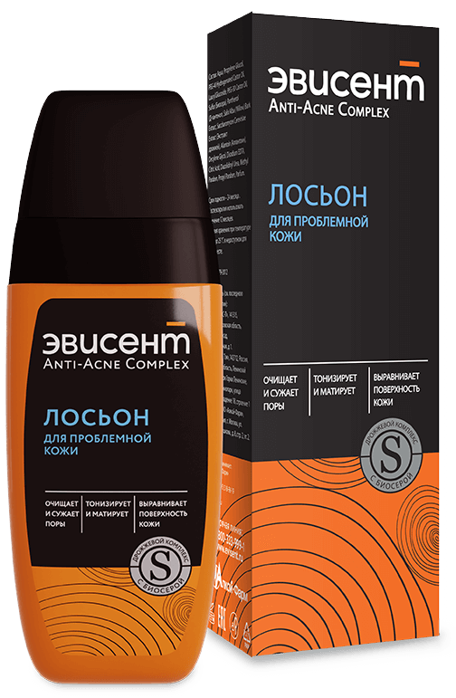 Эвисент Лосьон Дрожжи с серой, лосьон для лица, 150 мл, 1 шт. фото