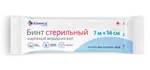 Клинса Бинт марлевый стерильный, 7 м х 14 см, 1 шт. фото