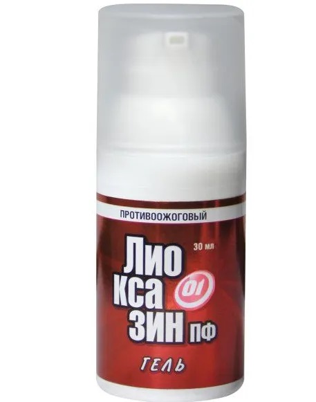 Лиоксазин ПФ-Гель Средство перевязочное, гидрогель, 30 мл, 1 шт. фото