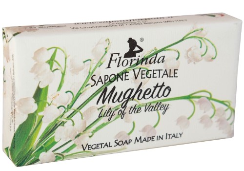 Florinda мыло туалетное твердое, мыло, 100 г, 1 шт, ландыш, туалетное твердое фото