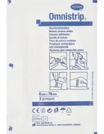 Hartmann Omnistrip Полоски на операционные швы, 6 мм х 76 мм, повязка стерильная, 3 шт. фото