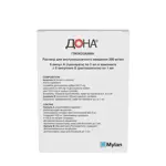 Дона, 200 мг/мл, раствор для внутримышечного введения, 2 мл, 6 шт, в комплекте с растворителем фото