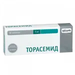 Торасемид, 5 мг, таблетки, 30 шт. фото