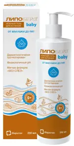 Липобейз Бэби Гель для купания нежный, 250 мл, 1 шт. фото
