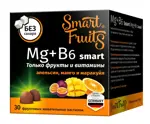 Smart Fruits Mg+B6 smart, пастилки жевательные, 30 шт, апельсин + манго + маракуйя фото