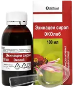 Эхинацеи сироп ЭКОлаб, сироп, 100 мл, 1 шт. фото 