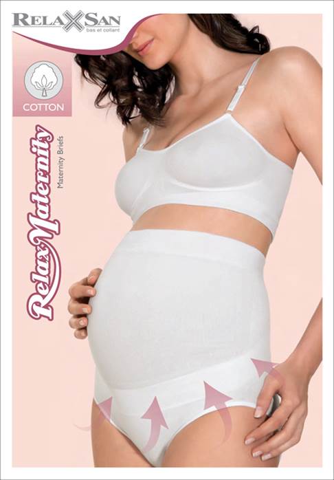 Relaxsan бандаж-трусики дородовый, р. L, 1 шт, белого цвета, арт. 5100 фото