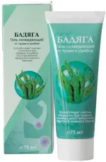 Простой рецепт Бадяга Гель охлаждающий, гель для тела, 75 мл, 1 шт. фото