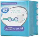 ID Pants Premium Подгузники-трусы для взрослых, Medium M (2), 10 шт, 80-120 см фото