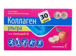 Коллаген Ультра плюс кальций-D, порошок, 8 г, 30 шт, яблоко фото
