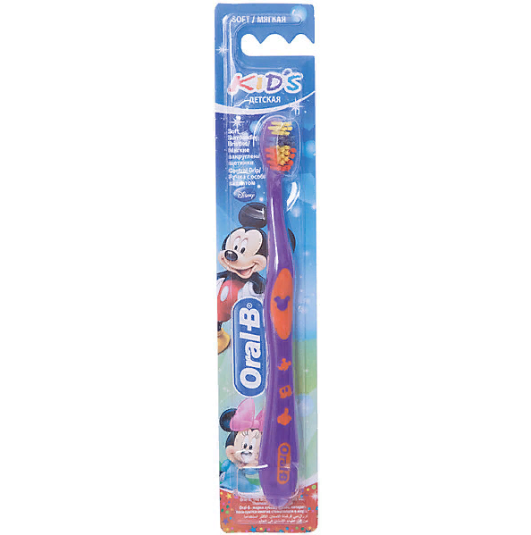 Oral-B Kids Зубная щетка для детей 3-5 лет, щетка зубная, 1 шт, мягкая фото