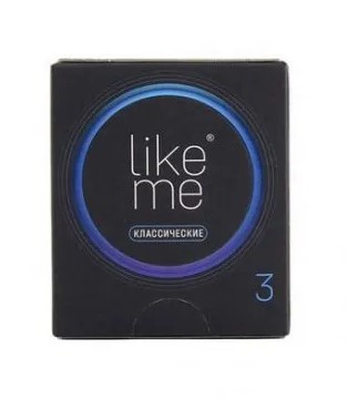 Like me Презервативы классические, презервативы, 3 шт. фото
