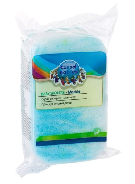 Canpol Губка для купания, 1 шт, цвет в ассортименте, арт. 43/105 фото
