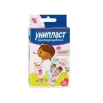 Унипласт лейкопластырь бактерицидный Доктор Плюшева, пластырь для детей, 20 шт, в ассортименте фото