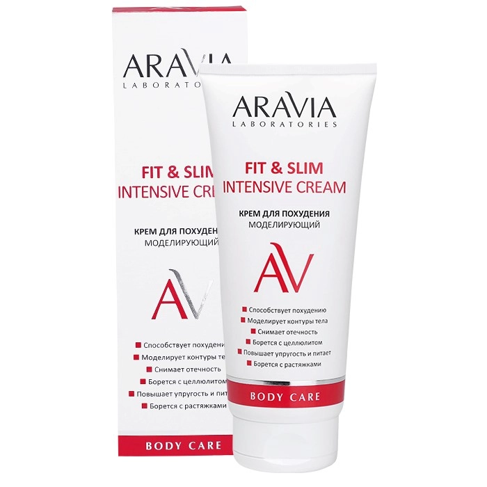 Aravia laboratories крем для похудения моделирующий fit&slim intensive cream, крем, 200 мл, 1 шт. фото