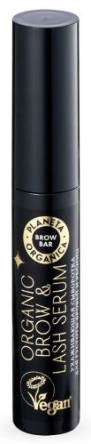 Planeta Organica Brow bar Сыворотка ухаживающая для густоты бровей и ресниц, сыворотка, 15 мл, 1 шт. фото