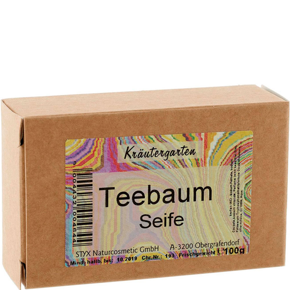 STYX Мыло Чайное дерево, мыло, 100 г, 1 шт. фото