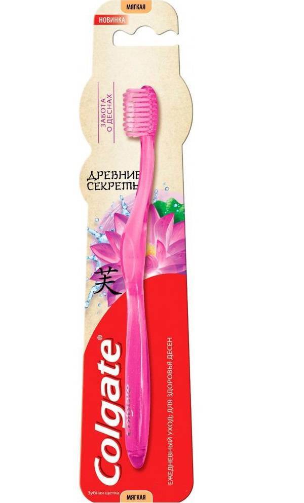 Colgate Зубная паста Древние Секреты Забота о деснах, щетка зубная, 1 шт. фото
