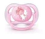 AVENT Ultra Air Пустышка силиконовая с футляром, 0-6 месяцев, 1 шт, арт. SCF545/10 фото