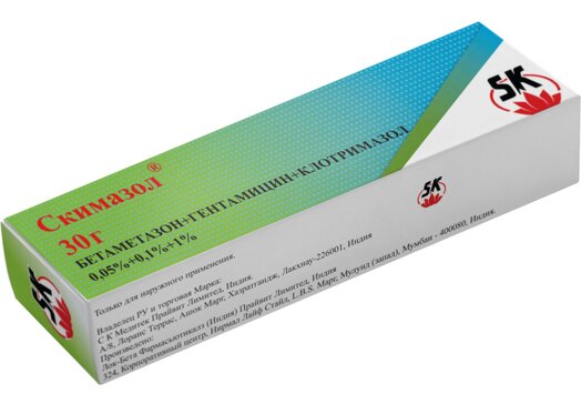 Скимазол, крем для наружного применения, 30 г, 1 шт. фото