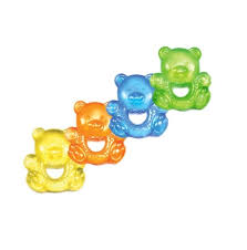 Бусинка прорезыватель с водой Мишка/Слоник, 1 шт, в ассортименте, арт. 1083 фото