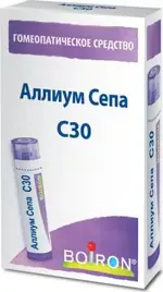 Аллиум сепа C30, гранулы гомеопатические, 4 г, 1 шт. фото