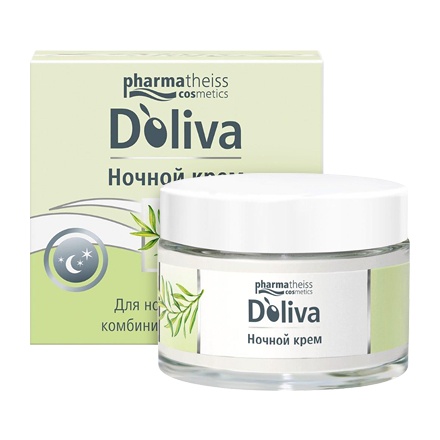 Doliva Крем ночной с керамидами, крем для лица, 50 мл, 1 шт. фото