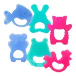 Курносики прорезыватель-массажер Животные, 1 шт, арт. 23171 фото