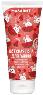 Малавит, пена для ванн, 200 мл, 1 шт, арбуз фото 