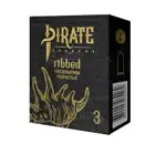 Pirate (Пират) презервативы ребристые, 3 шт. фото