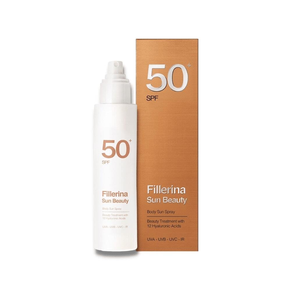 Fillerina Sun Beauty спрей для тела cолнцезащитный, спрей, 200 мл, 1 шт, SPF 50 фото