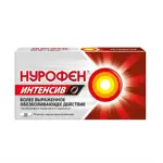 Нурофен Интенсив, 200 мг+500 мг, таблетки, покрытые пленочной оболочкой, 12 шт. фото 