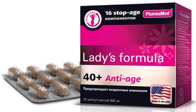 Lady’s formula Женщина 40 плюс, капсулы, 30 шт. фото