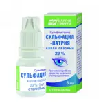 Сульфацил натрия, 20%, капли глазные, 5 мл, 1 шт. фото