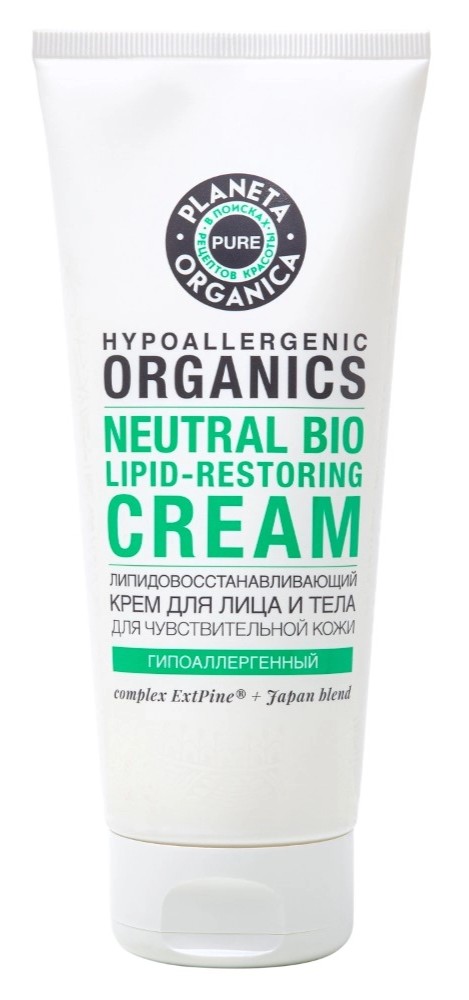 Planeta Organica pure Крем для лица и тела липидовосстанавливающий, крем для лица и тела, 200 мл, 1 шт. фото