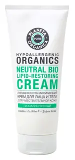 Planeta Organica pure Крем для лица и тела липидовосстанавливающий, крем для лица и тела, 200 мл, 1 шт. фото
