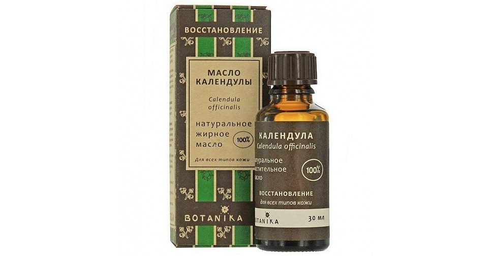 Масло календулы, масло косметическое, 30 мл, 1 шт. фото