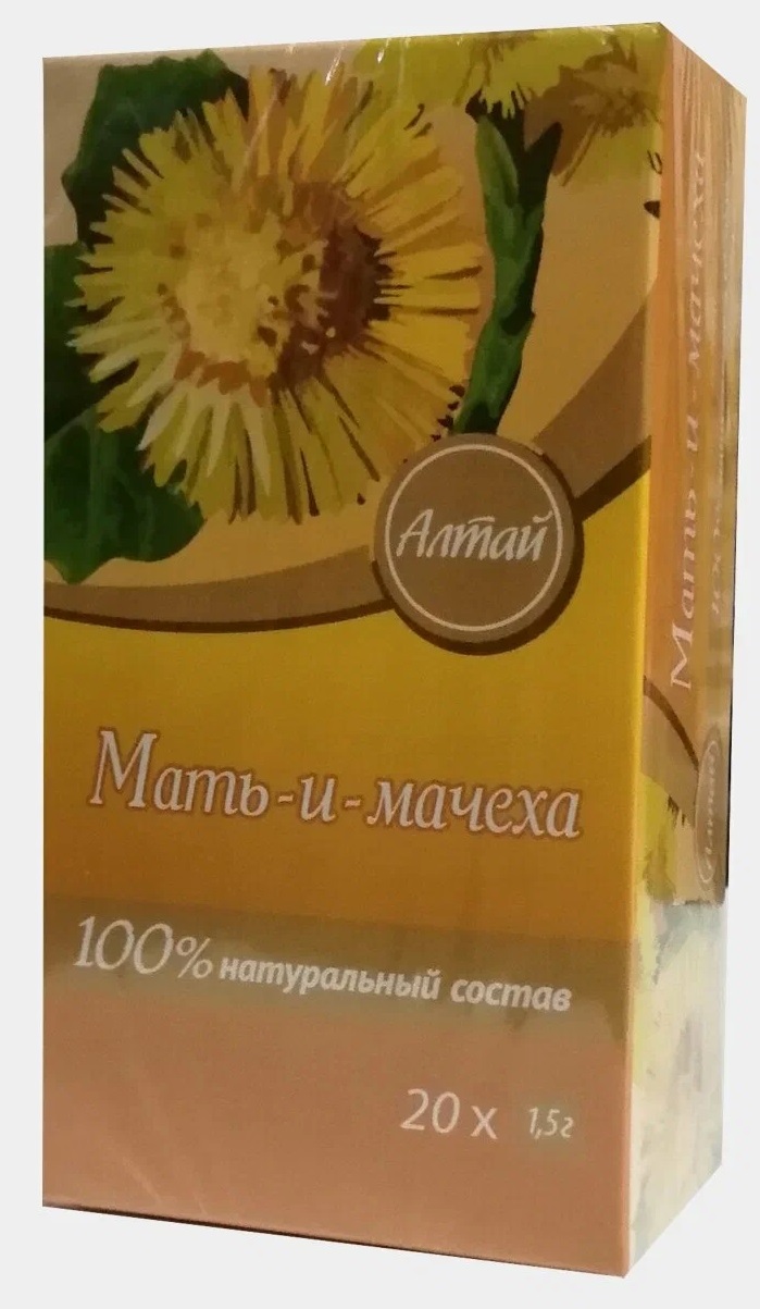 Фито-Алтай Мать-и-мачехи листья, фиточай, 1.5 г, 20 шт. фото