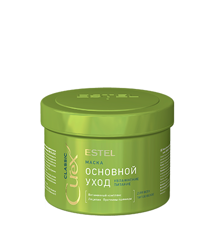 Estel Curex Classic маска для всех типов волос Основной уход, маска для волос, 500 мл, 1 шт. фото