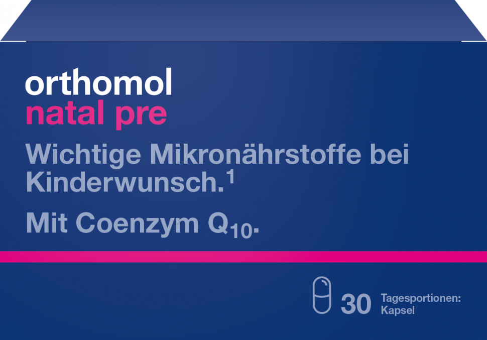 Orthomol Natal Pre, капсулы, 30 шт. фото
