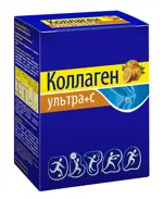 Коллаген Ультра + С, порошок, 8 г, 7 шт, апельсин фото