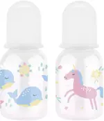 Lubby Бутылочка с силиконовой соской, 0+ мес, 125 мл, 1 шт, арт. 27989 фото 