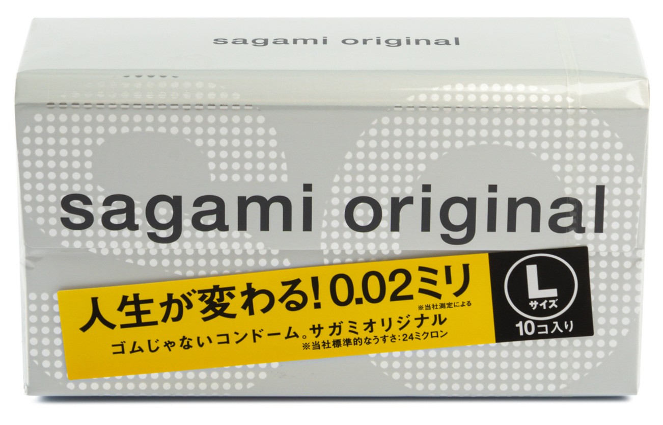 Sagami Original 0.02 Extra Lub презервативы полиуретановые с увеличенным количеством смазки, презервативы, 10 шт, размер L фото