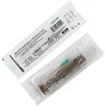 Шприц 2-х компонентный, 20 мл, шприц в комплекте с иглой, 5 шт, 21G (0.80х40) фото 2