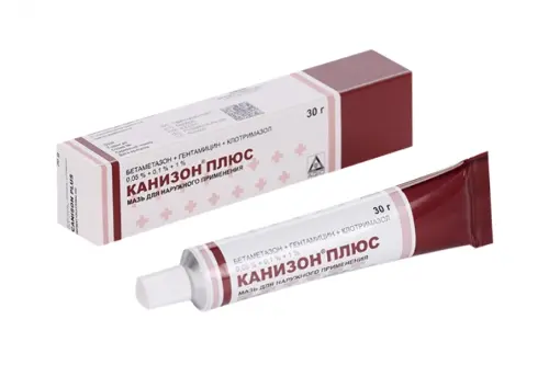 Канизон плюс, мазь для наружного применения, 30 г, 1 шт. фото